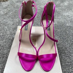 Sjp by Sarah Jessica Parker Serpentine Sandals-Pink, size 11.5 Pre loved
